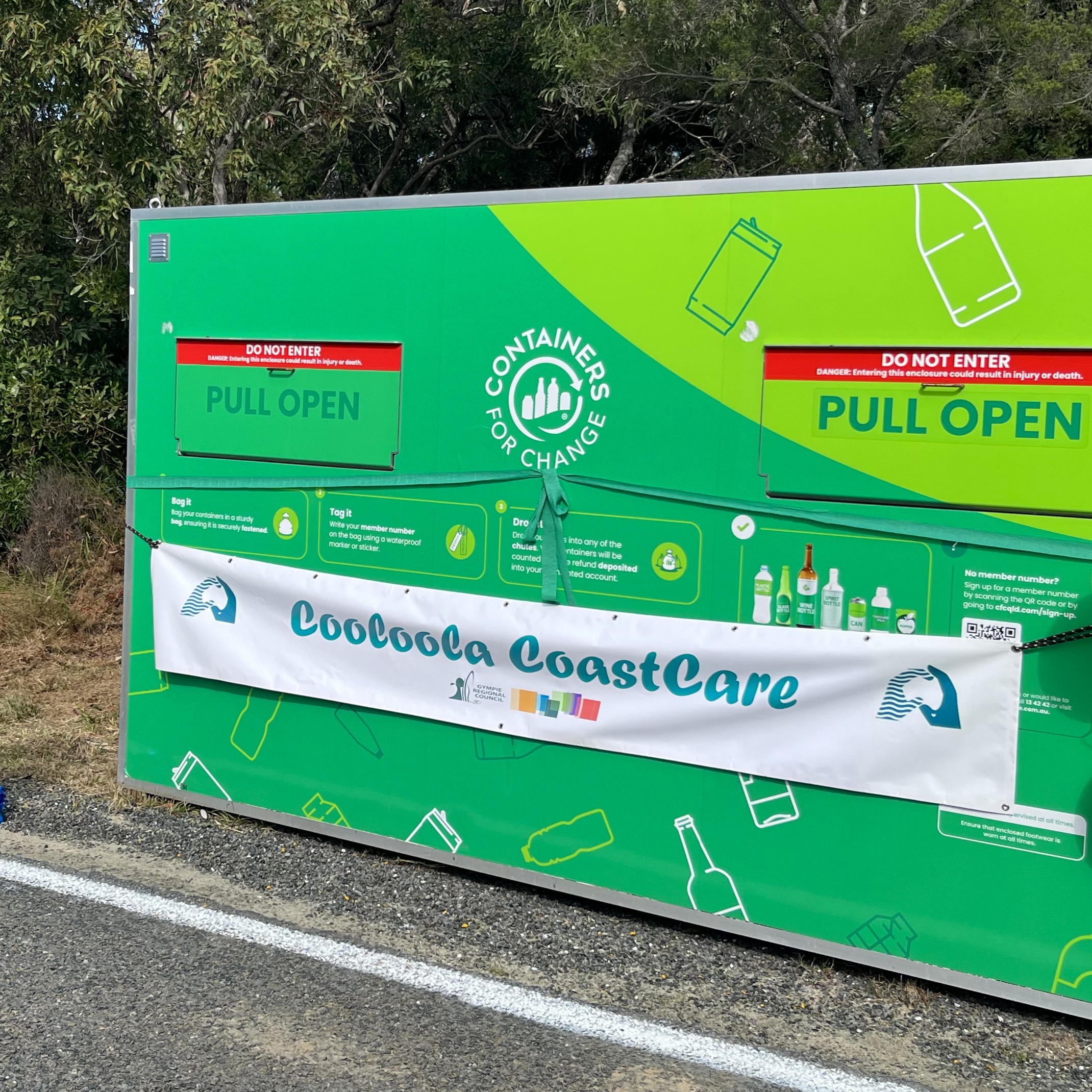 First national park container refund point opens in Noosa North Shore