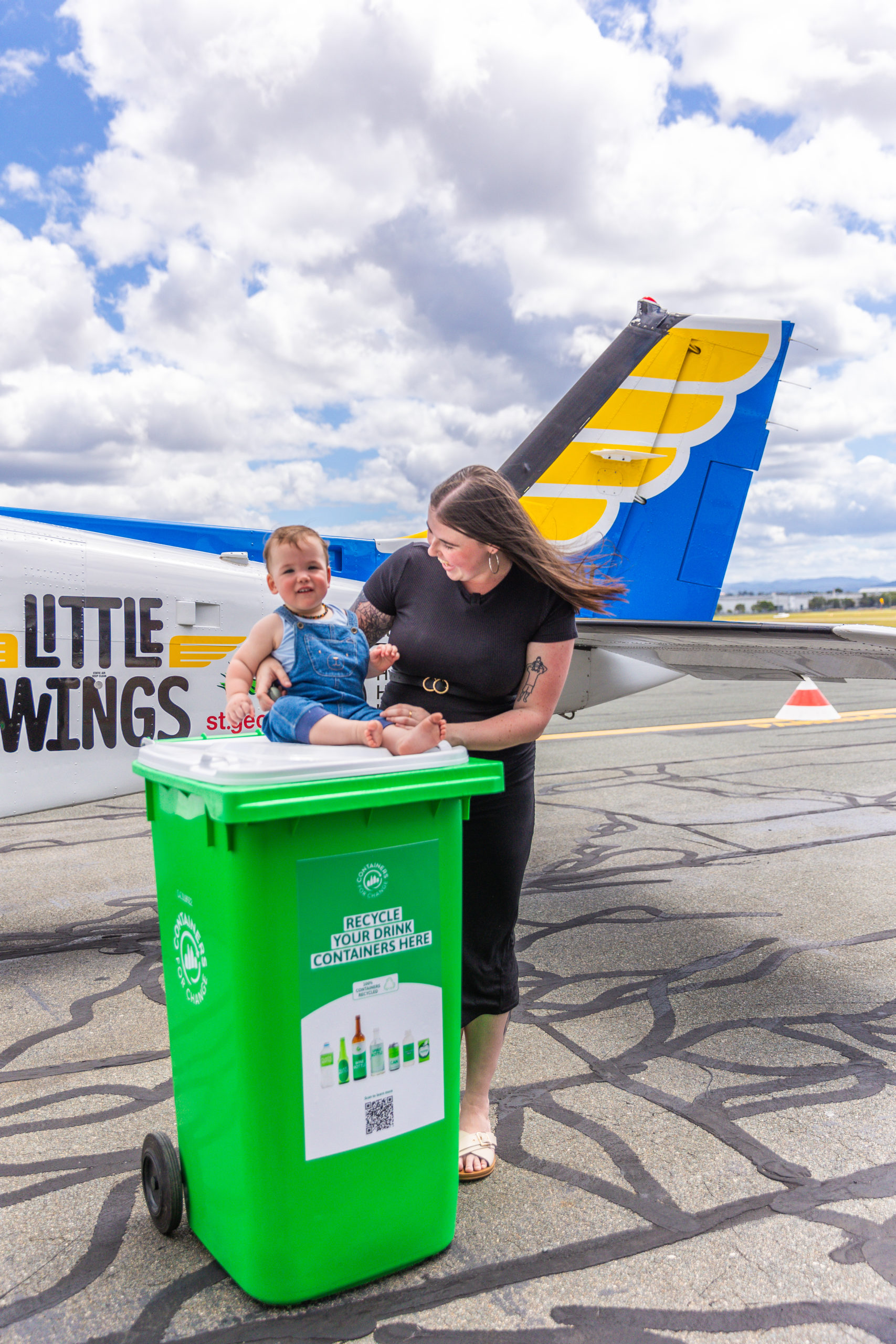 Recycling challenge helps keep charity in the air
