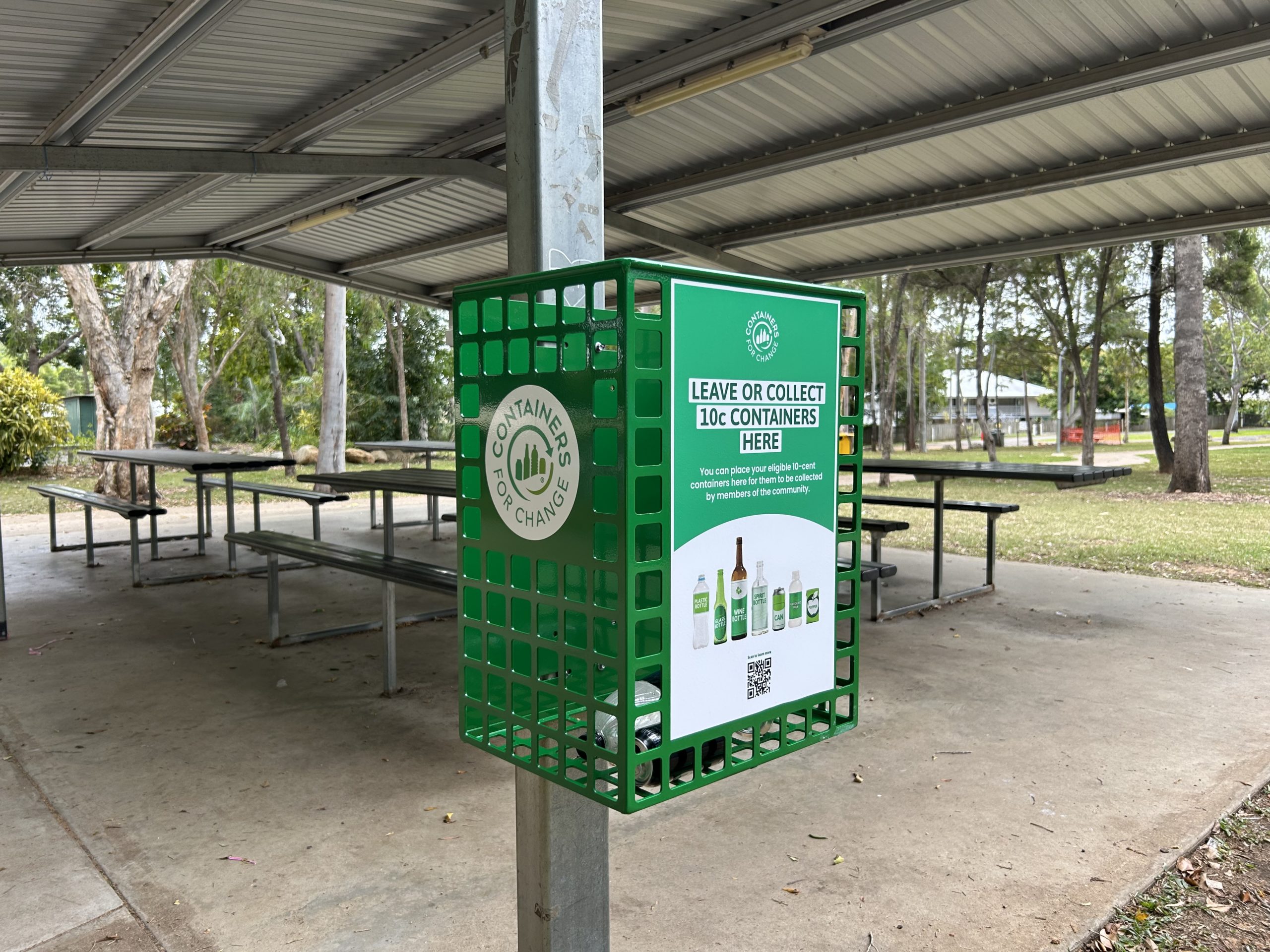 Charters Towers embraces outdoor recycling initiative to tackle litter and landfill