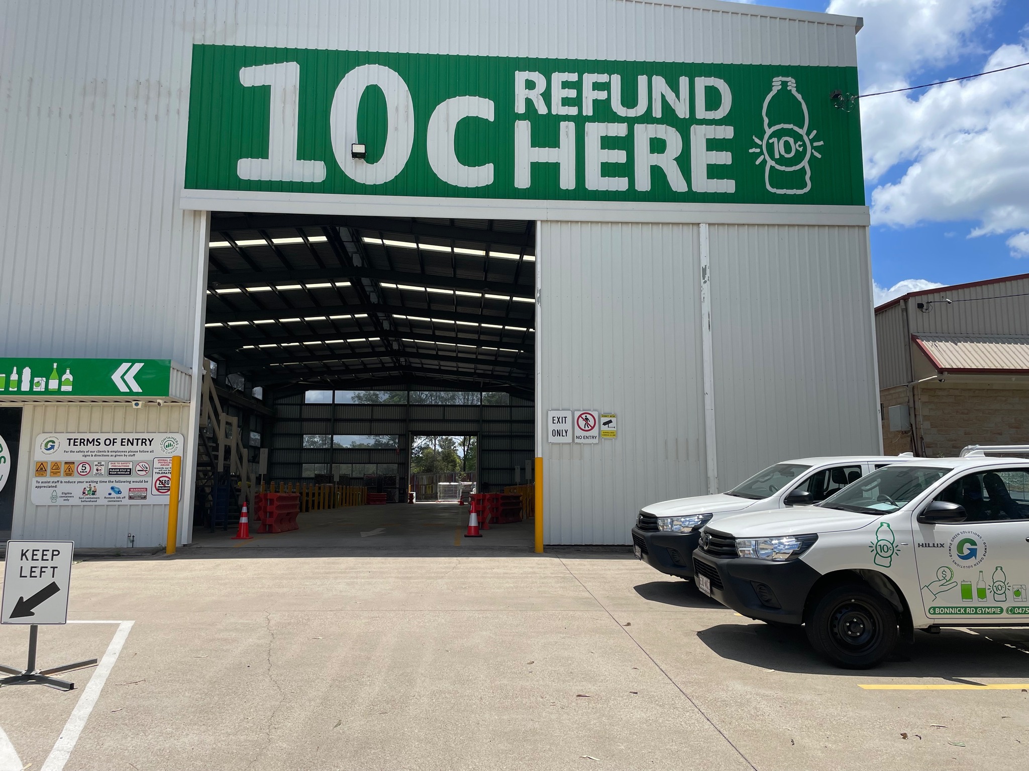 160th Containers for Change depot opens in Gympie