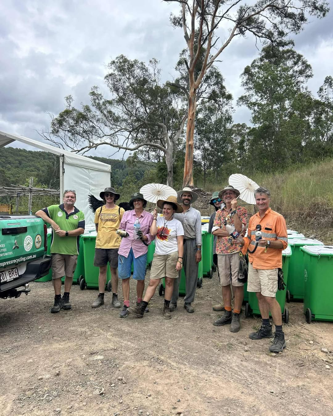 Woodford Folk Festival turns trash to trees with record recycling result