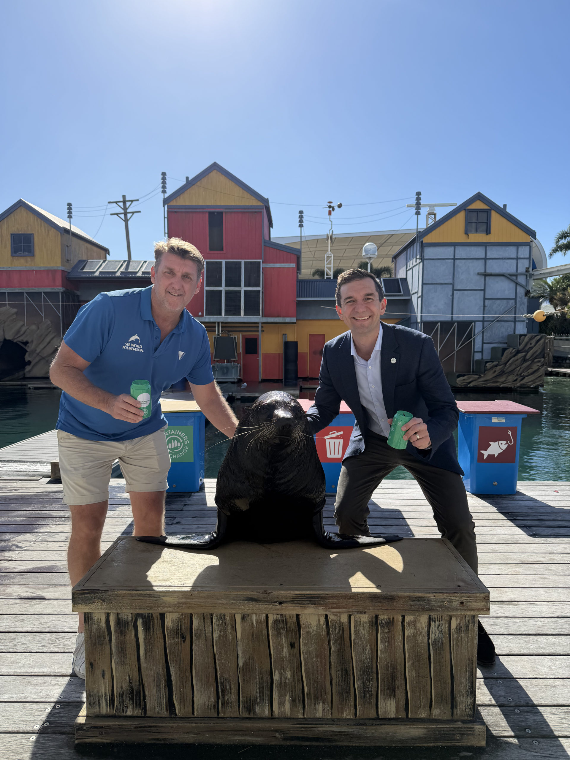Sea World seal celebrates 500,000th container milestone